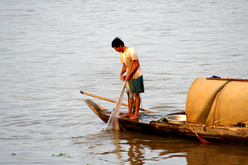 Cambodia Fisherman