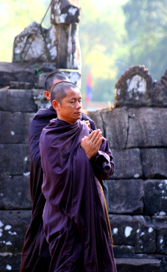 Angkor Thom Monks