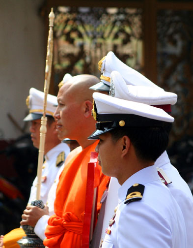 military and monk