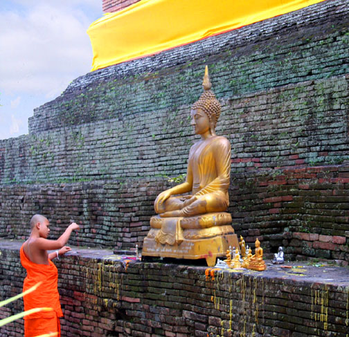 Chiang Mai novice monk