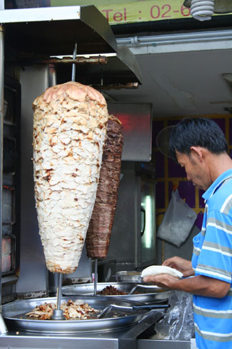 Thai shawarma