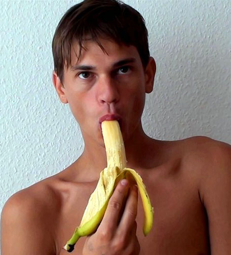 eat the banana