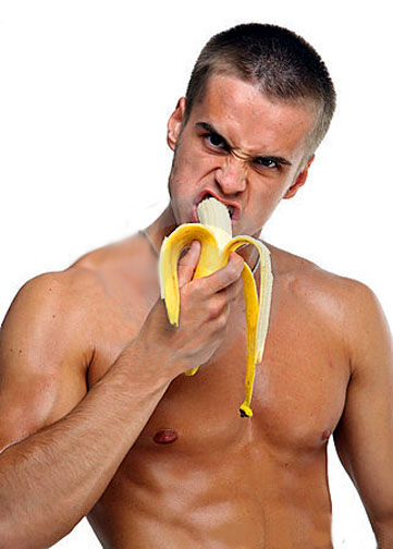 eat the banana