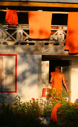 Wat Hosian monks
