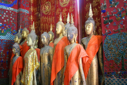 Wat Xieng Thong Buddhas